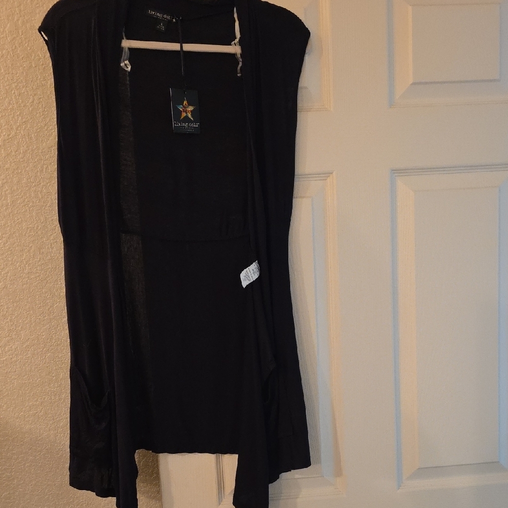 Living Doll Black Cardigan
